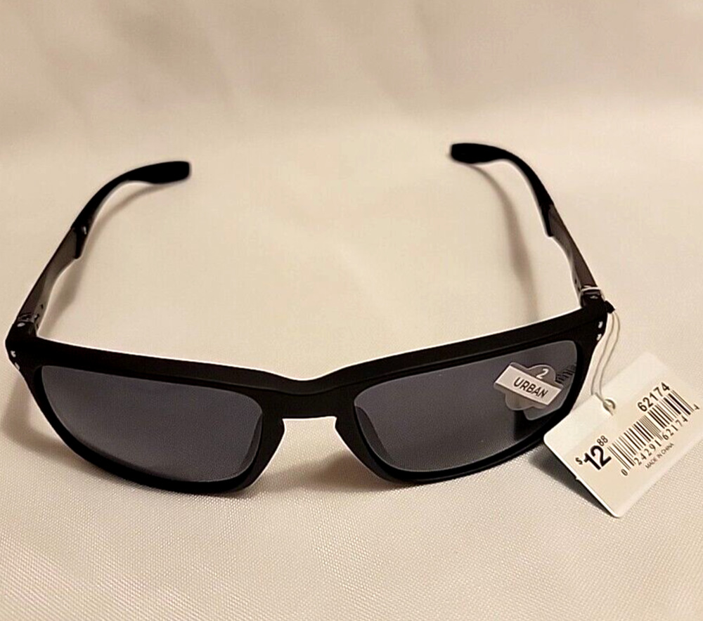 Piranha Jack Square Sunglasses Black Style # 62174